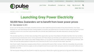 
                            6. Pulse Energy | Launching Grey Power Electricity