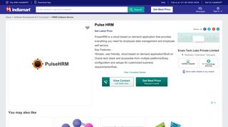 
                            8. Pulse HRM, Hrms Software Service - Evam Tech Labs Private Limited ...