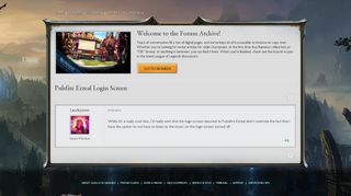 
                            13. Pulsfire Ezreal Login Screen - League of Legends Community