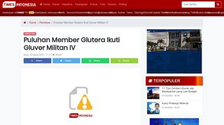 
                            12. Puluhan Member Glutera Ikuti Gluver Militan IV | TIMES Indonesia