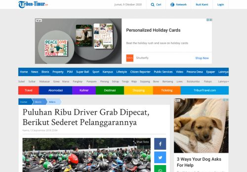 
                            13. Puluhan Ribu Driver Grab Dipecat, Berikut Sederet Pelanggarannya ...