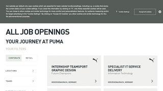 
                            1. PUMA® - PUMA - Job Openings