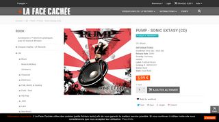 
                            8. Pump - Sonic Extasy (CD) - La Face Cachée