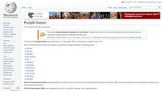 
                            4. Punjab Games - Wikipedia