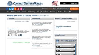 
                            13. Punjab Government | ContactCenterWorld.com