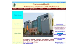 
                            8. Punjab Medical Education