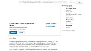 
                            8. Punjab Skills Development Fund (PSDF) | LinkedIn