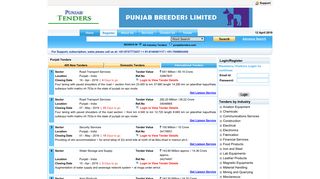 
                            6. punjab tenders