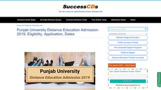 
                            5. Punjabi University Distance Education 2018 - Courses, Application ...