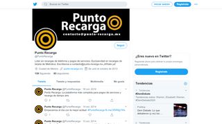 
                            6. Punto Recarga (@PuntoRecarga) | Twitter