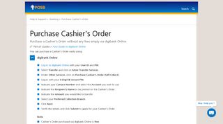 
                            10. Purchase Cashier's Order | POSB Singapore