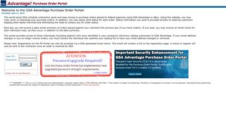
                            1. Purchase Order Portal - GSA