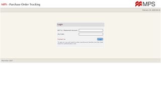 
                            12. Purchase Order Tracking - Login