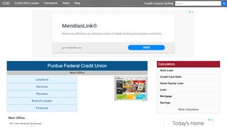 
                            3. Purdue Federal Credit Union - West Lafayette, IN - Credit Unions Online