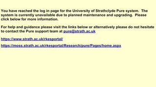 
                            13. Pure - Login - University of Strathclyde