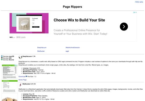 
                            11. Pure Mac: Page Rippers - Software for Mac