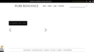 
                            2. Pure Romance: Shop | Host a Party | Become a Consultant