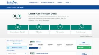
                            12. Pure Telecom Broadband & Phone Deals - Switcher.ie