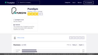 
                            6. PureGym Reviews | Read Customer Service Reviews of puregym.co.uk
