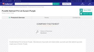 
                            4. Purelife Netmart Pvt Ltd Sunam Punjab - Manufacturer of Ayurvedic ...