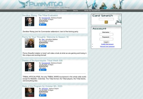 
                            8. PureMTGO | Magic the Gathering Online news and articles