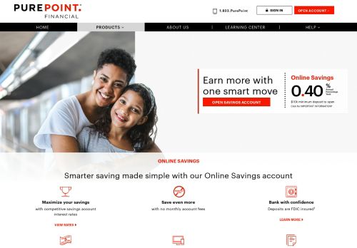 
                            13. PurePoint Financial | Savings Account