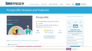 
                            3. Pureprofile Ranking and Reviews - SurveyPolice