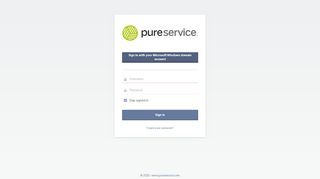 
                            6. Pureservice - Agent sign-in