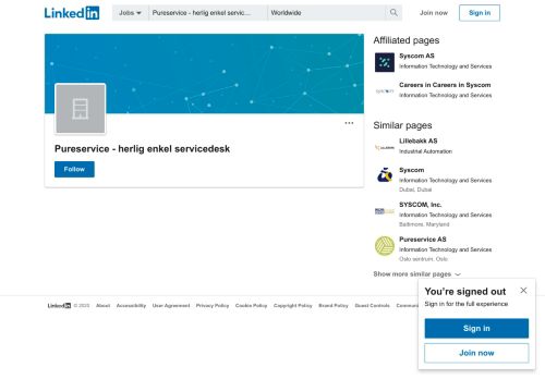 
                            9. Pureservice - herlig enkel servicedesk | LinkedIn