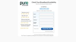 
                            5. Puretelecom.ie | Get Started With Pure!