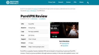 
                            10. PureVPN Review - Shocking Test Results Reveal Serious Flaws