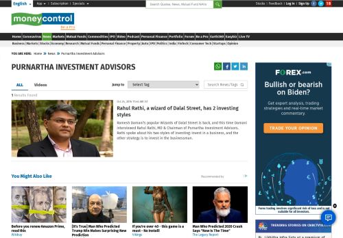 
                            2. Purnartha Investment Advisors | Latest & Breaking News on Purnartha ...