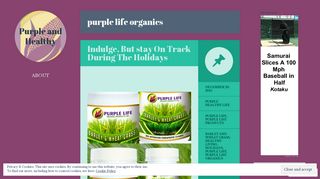 
                            11. purple life organics | Purple and Healthy