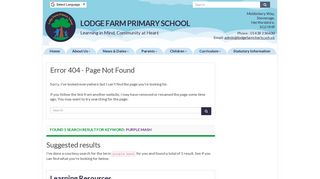 
                            11. Purple Mash | Lodge Farm Primary School