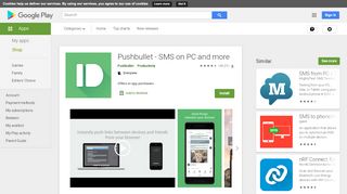 
                            3. Pushbullet - SMS on PC - Apps op Google Play