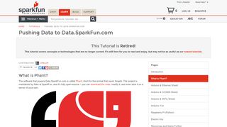 
                            1. Pushing Data to Data.SparkFun.com - SparkFun Electronics