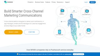 
                            6. Pushwoosh – №1 push notification and cross-channel marketing service