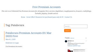 
                            5. Putalocura Archives | Free Premium Accounts