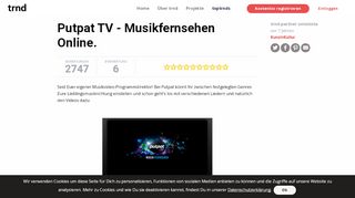 
                            3. Putpat TV - Musikfernsehen Online. - trnd