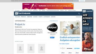 
                            9. Putpat.tv - Unternehmensprofil | Gründerszene