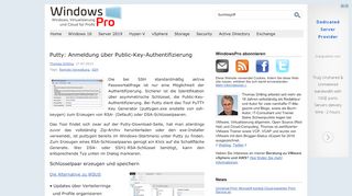 
                            11. Putty: Anmeldung über Public-Key-Authentifizierung | WindowsPro