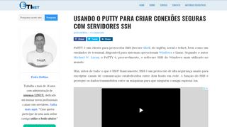 
                            11. PuTTY - Com Usar para criar conexões seguras com servidores SSH
