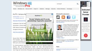 
                            5. PuTTY: Sichere Remote-Administration über SSH | WindowsPro