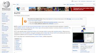 
                            12. PuTTY - Wikipedia