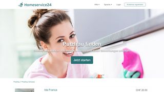 
                            10. Putzfrau Schweiz - Homeservice24