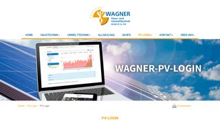 
                            11. PV-Login - Wagner Haus