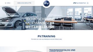 
                            7. PV Training – PV Automotive