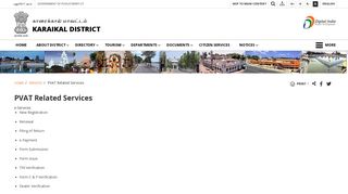 
                            2. PVAT Related Services | Karaikal District, Government of ...