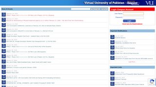 
                            8. PVC Login - Virtual University
