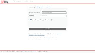 
                            9. PVP Standardportal - Stammportal - Login-Seite. - wien.at